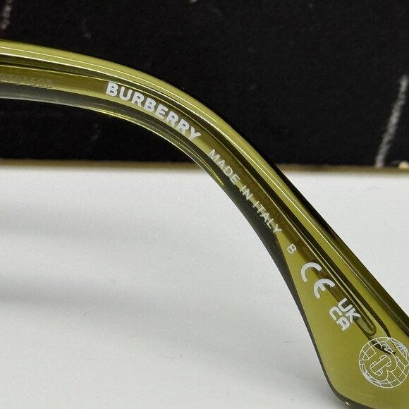 NEW BURBERRY BE4430U 411887 SUNGLASSES GREEN UNISEX BE4430U 4118/87 BURBERRY main image 4